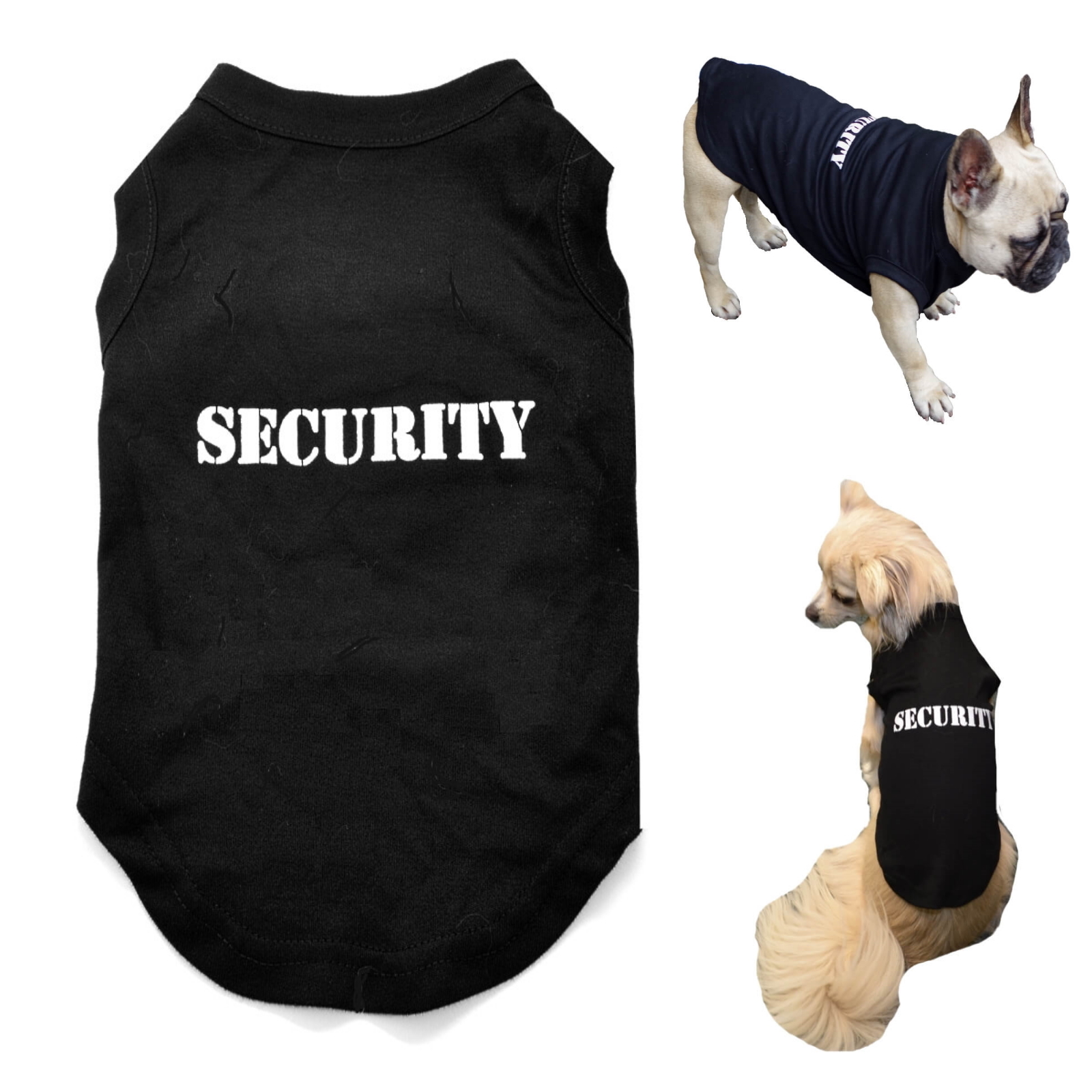 Miniatuur opening Betsy Trotwood Dog T Shirt Security Black XXS XS S M L XL - Puppy Chihuahua Pug Poodle |  eBay
