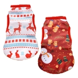 Dog T Shirt Xmas Festive Print