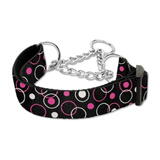 Martingale Dog Collar Pink Bubbles  