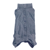 Dog Medical Torso Jumpsuit Grey