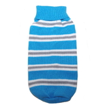 Dog Sweater Blue Stripe 