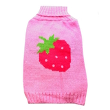 Dog Sweater Pink Strawberry