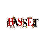 Basset Dog Hound Alpha Magnet  