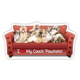 Shih Tzu Dog Magnet Couch Pawtato