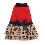 Dog Dress Knitted Red Cougar