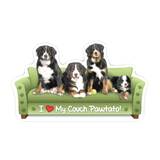 Bernese Mountain Dog Magnet Couch Pawtato 