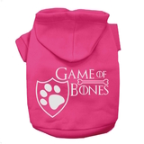 Dog Hoodie Game of Bones Pink