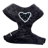 Dog Harness Black Tutu 