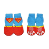 Dog Socks Non Slip Superman 