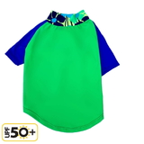 Dog Rash Shirt Green Troppo 50+