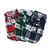 Dog Shirt Plaid