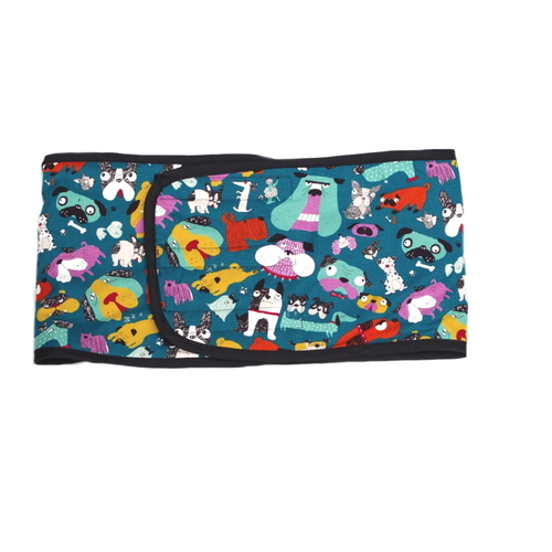 Dog Belly Band Wrap Cartoon Canines