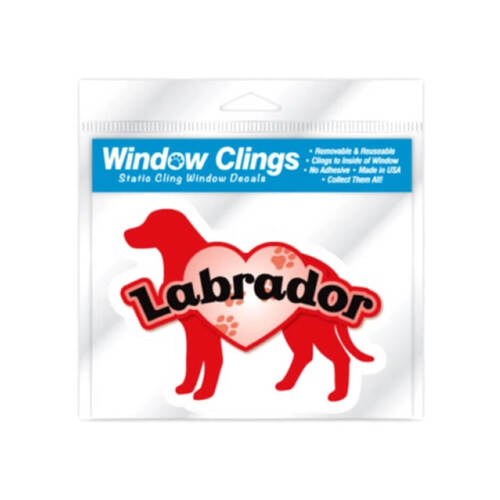 Labrador Window Cling 