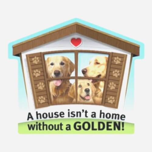 Golden Retriever Home Magnet 