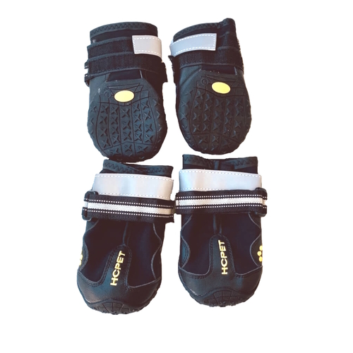Dog Shoes Black Non Skid